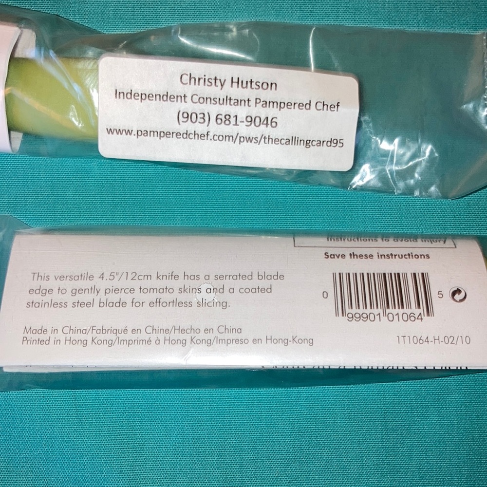 Pampered Chef Coated Tomato Knife #1064 - Picture 3 of 4